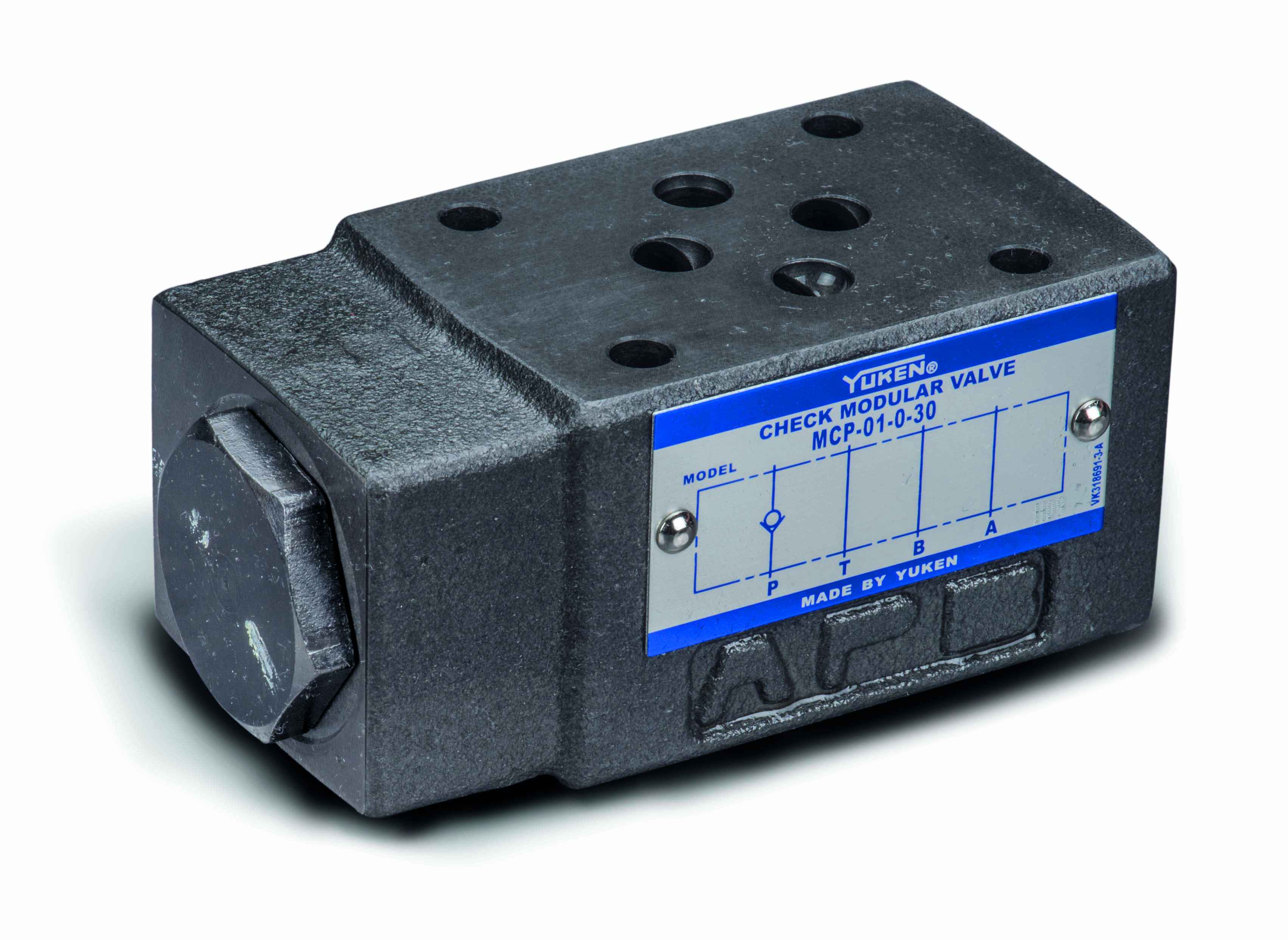 Cetop 3 (NG6) AntiCavitation Valve Yuken Hydraulic Specialists